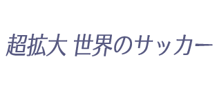 超拡大 世界のサッカー